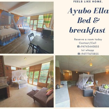 Ayubo Ella - Bed & Breakfast Eksteriør bilde