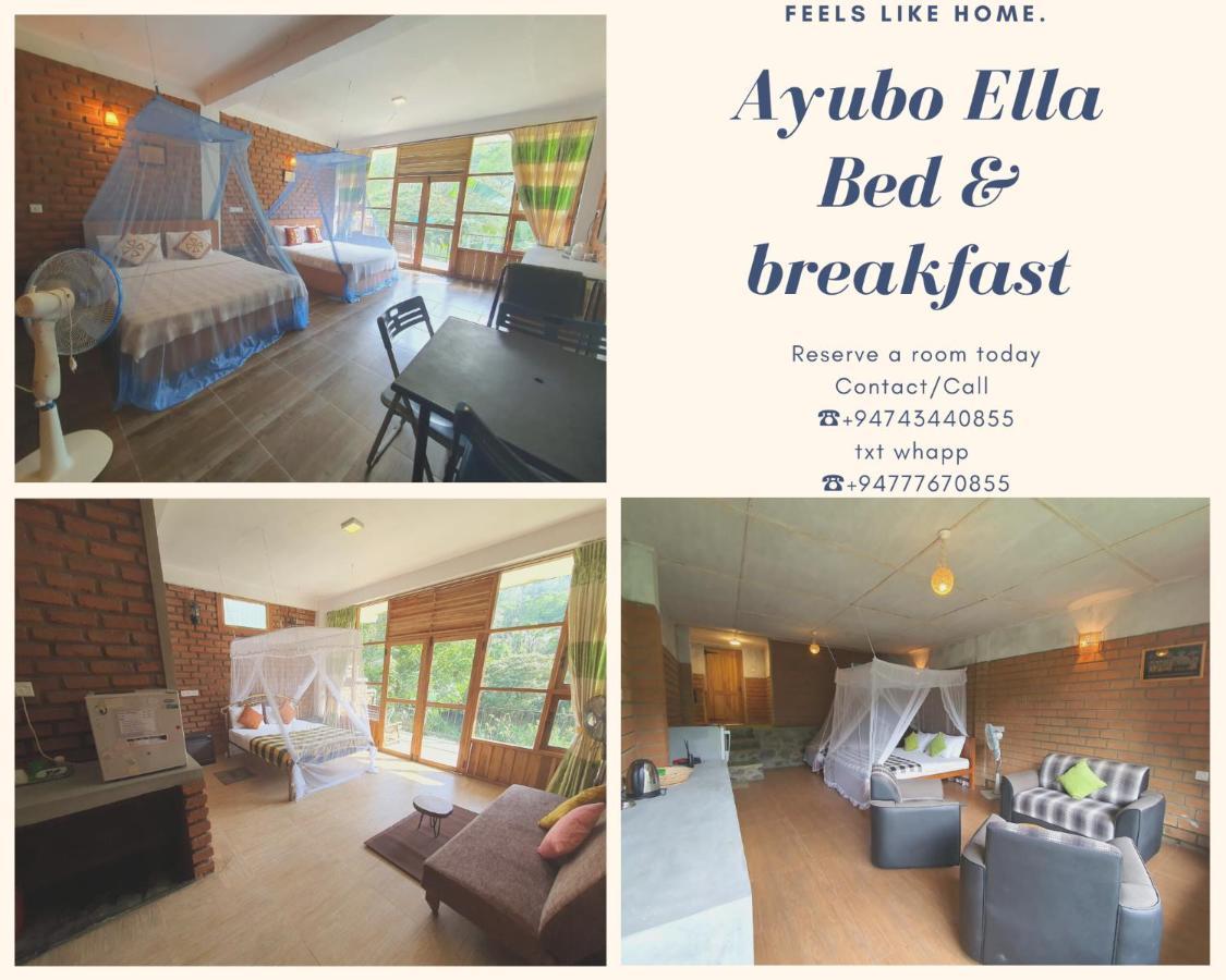 Ayubo Ella - Bed & Breakfast Eksteriør bilde
