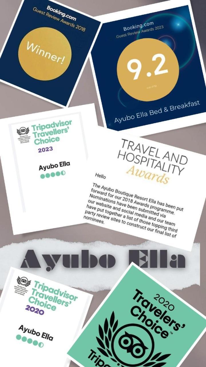 Ayubo Ella - Bed & Breakfast Eksteriør bilde