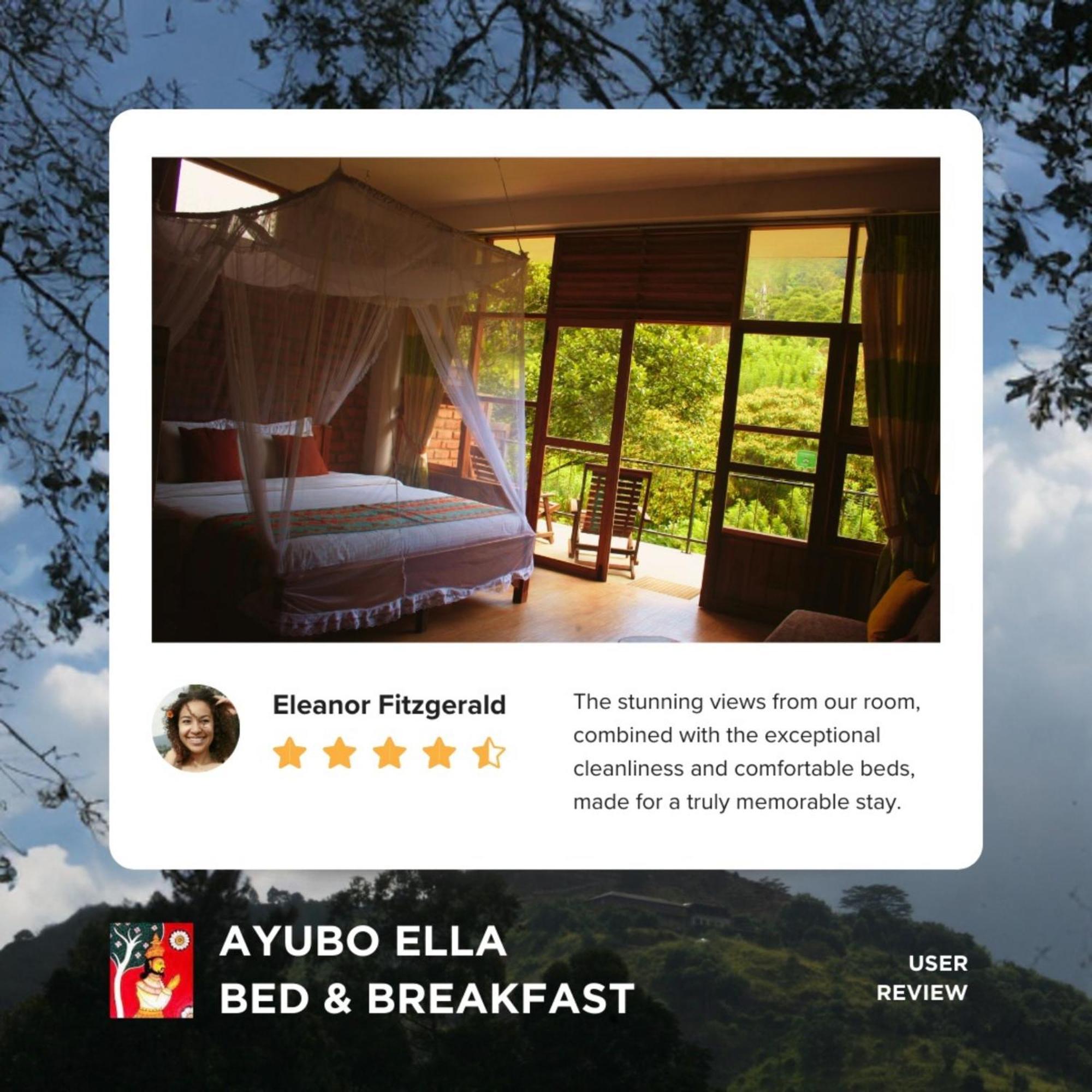 Ayubo Ella - Bed & Breakfast Eksteriør bilde